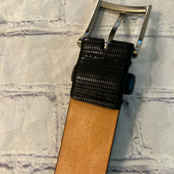 MARTIN DINGMAN ITALIAN SADDLE LEATHER EQUESTRIAN SADDLE LEATHER LINING BELT 40 - Picture 3 of 10